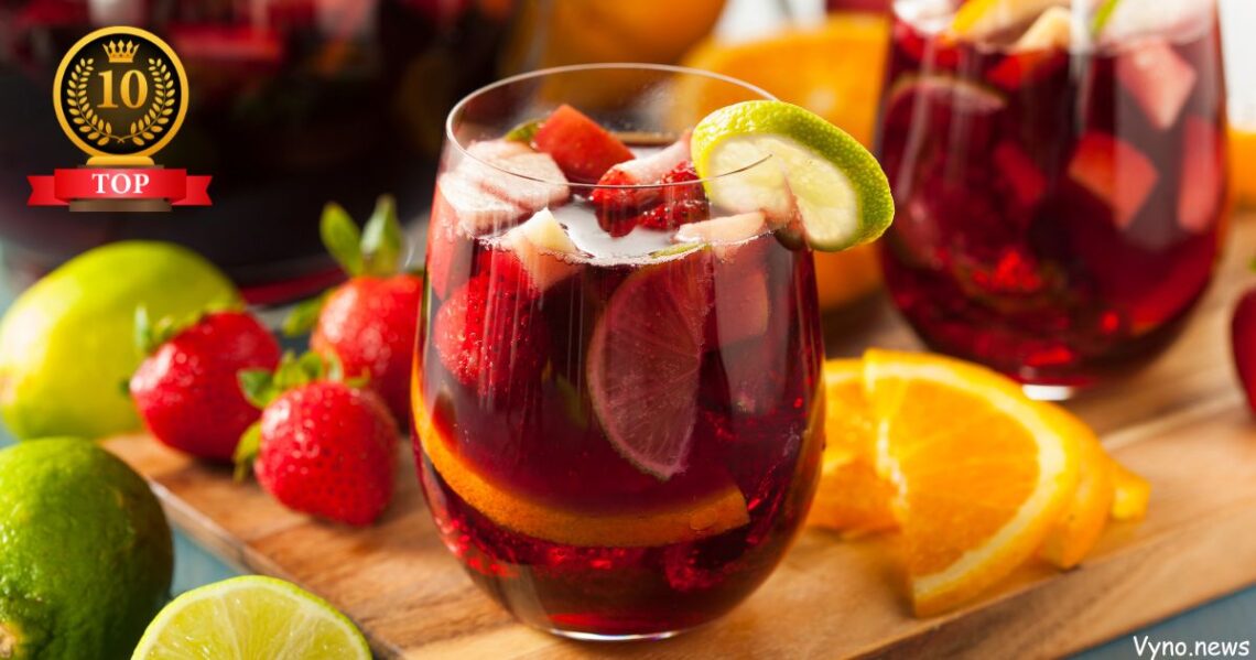 Sangria top 10 wines